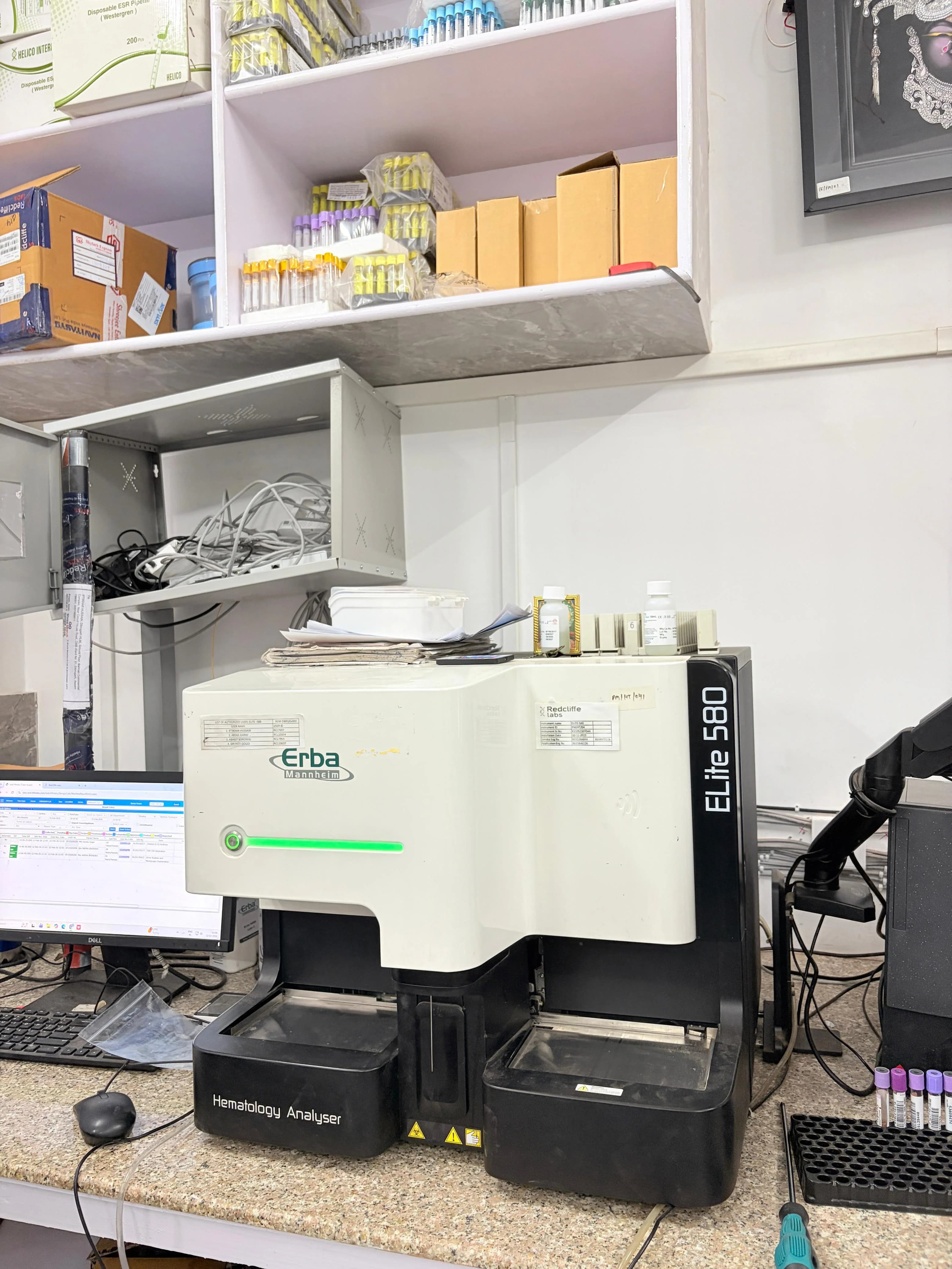 Suprabhat Healthcare Hematology Analyzer in Diagnostic Lab