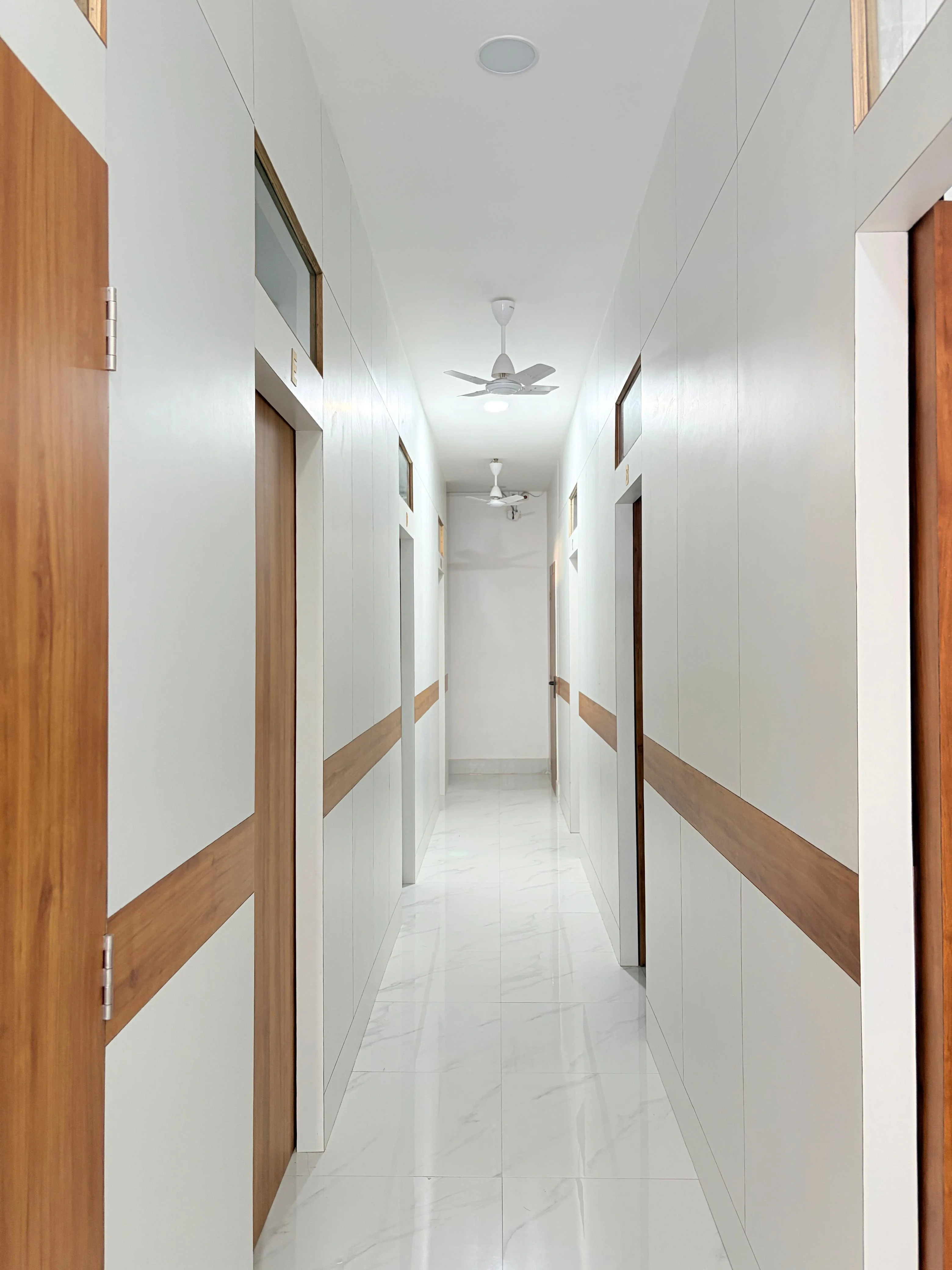 Suprabhat Healthcare Hospital Corridor and Consultation Areas