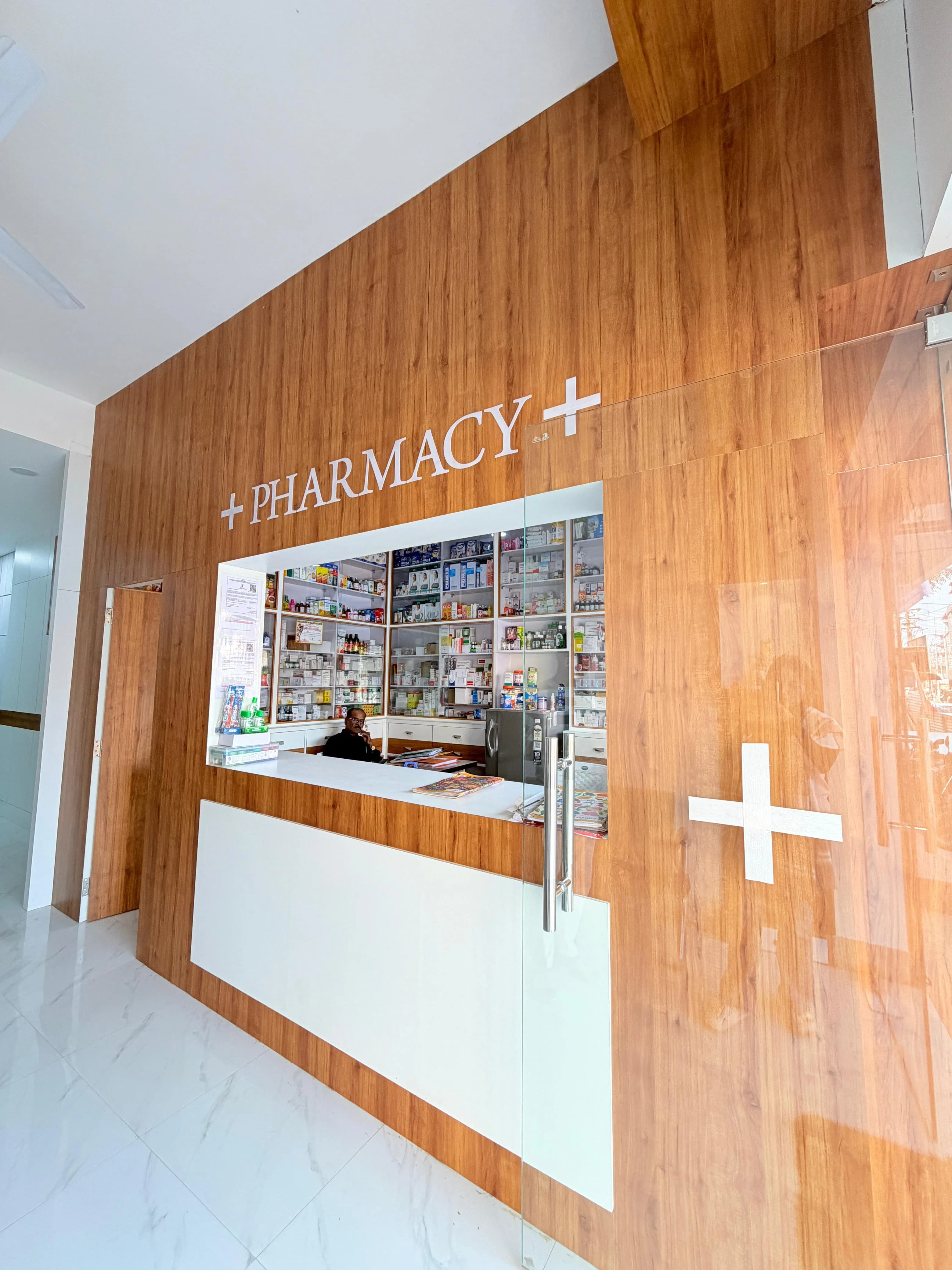 Suprabhat Healthcare Pharmacy Interior and Medicine Counter