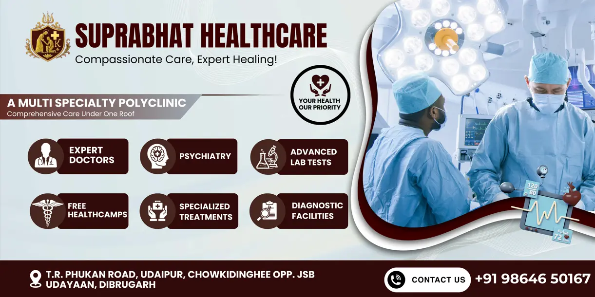 Suprabhat Healthcare Multi Speciality Polyclinic Banner